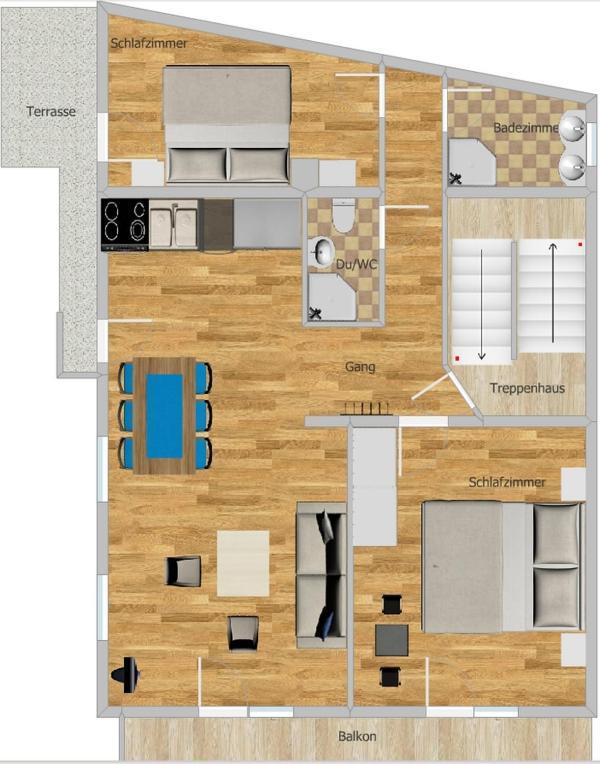 Haus Nick, Appartementhaus 장크트안톤암아를베르크 외부 사진